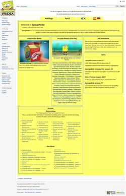 Skjermdump en.spongepedia.org