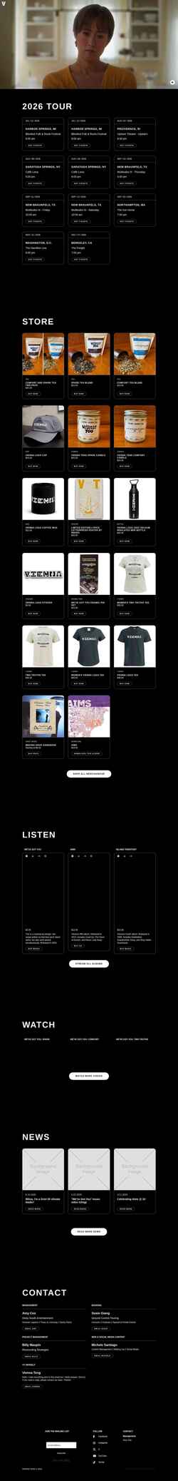 Screenshot viennateng.com