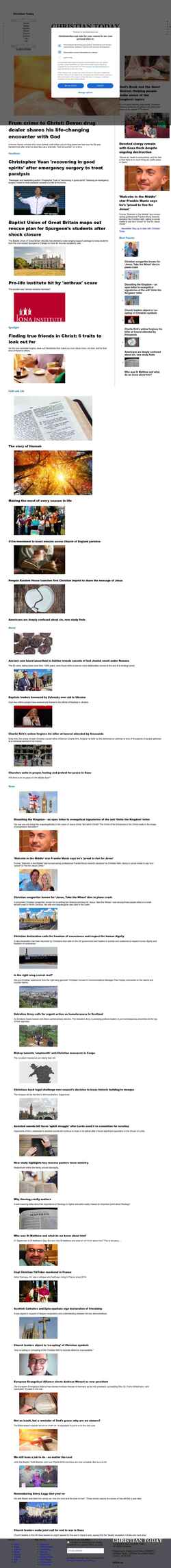 Screenshot christiantoday.com