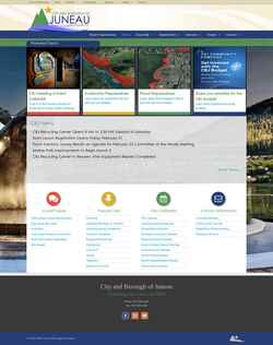 Снимак екрана juneau.org