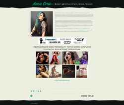 Screenshot anniecruz.com