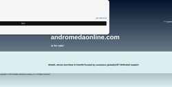 Captura de pantalla andromedaonline.com