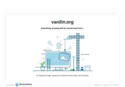 Screenshot vanilin.org
