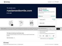 Posnetek zaslona russiansexbombs.com