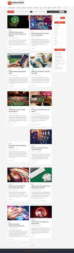 Schermata joomlaspots.com