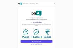 Captura de tela askbhai.com