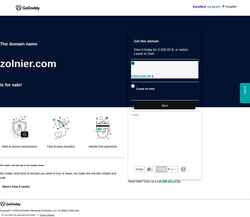 Снимак екрана zolnier.com