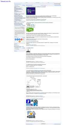 Snímek obrazovky telesat.ucoz.ru