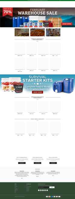 Screenshot thereadystore.com