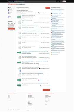 Posnetek zaslona electronics.stackexchange.com