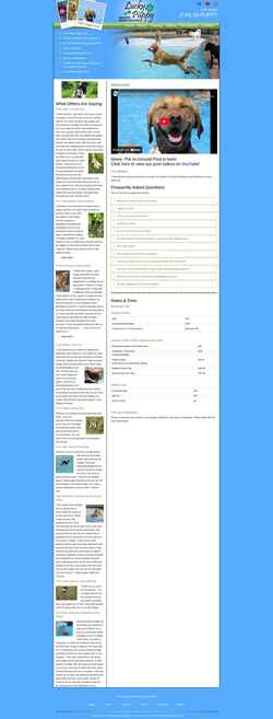 Screenshot myluckypuppy.com