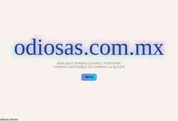 Captura de pantalla odiosas.com.mx