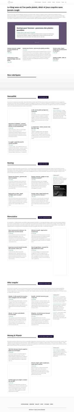 Screenshot sandra-paris.com