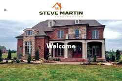 Screenshot stevemartinconstruction.com