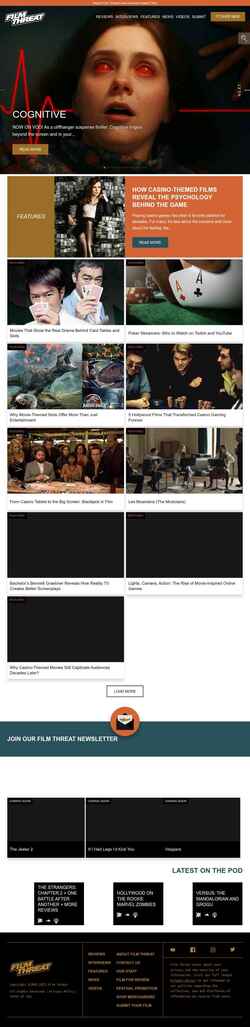 Schermata filmthreat.com