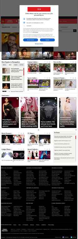 Captură de ecran photogallery.indiatimes.com