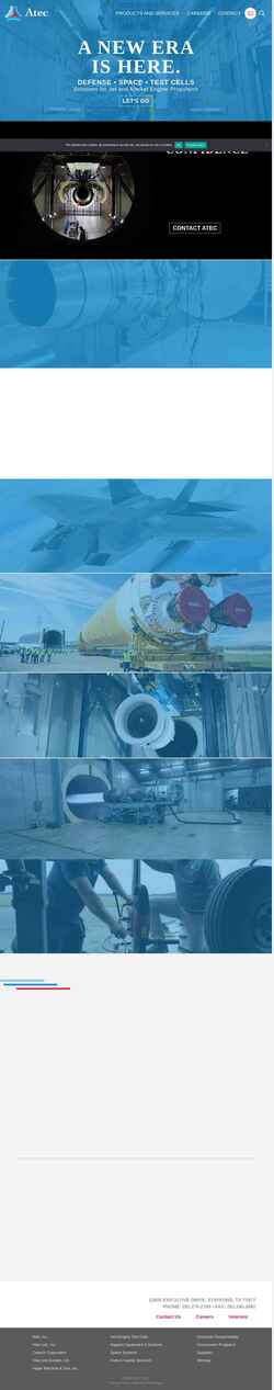 Captura de tela atec.com