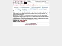 Captura de pantalla crosswordtracker.com