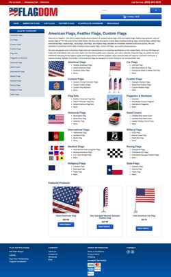 Captura de pantalla flagdom.com