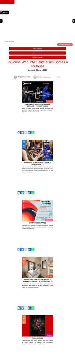 Captura de pantalla toulouseweb.com