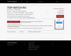 Skjermdump top-watch.ru