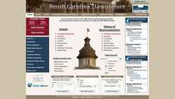 Screenshot scstatehouse.gov
