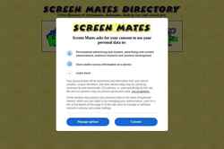 Képernyőkép screen-mates.co.uk