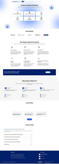 Screenshot asteriskservice.com