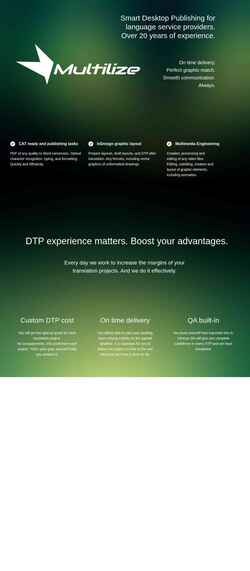 Screenshot multilize.com