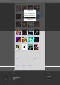 Schermata homestuck.bandcamp.com