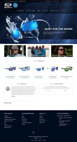 Schermafbeelding flyingfisherman.com