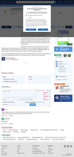 Schermafbeelding lowratevoip.software.informer.com