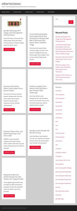 Screenshot albertaclassic.net