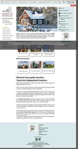 Screenshot bridgetomoscow.com