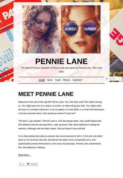 Screenshot pennielane.com