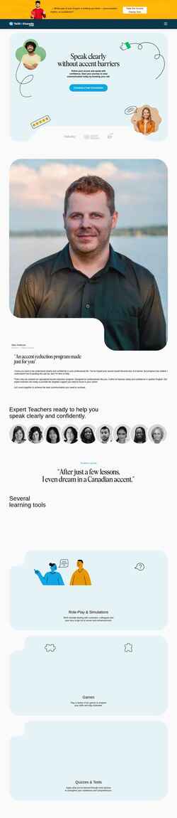 Schermata talktocanada.com