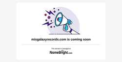 Captura de pantalla mixgalaxyrecords.com