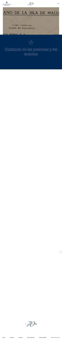 Screenshot grupoiberostar.com