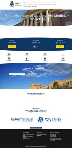 Screenshot uqms.org