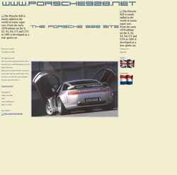 Snímka obrazovky porsche928.net