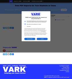Snímka obrazovky vark-learn.com