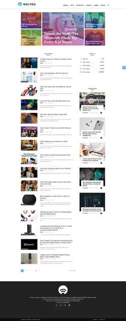 Captura de pantalla walyou.com
