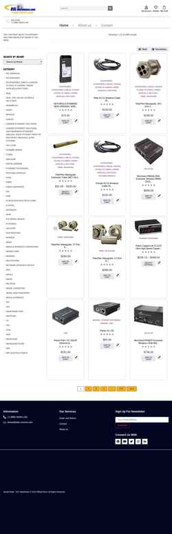 Screenshot dsl-warehouse.com