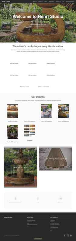 Zrzut ekranu henristudio.com