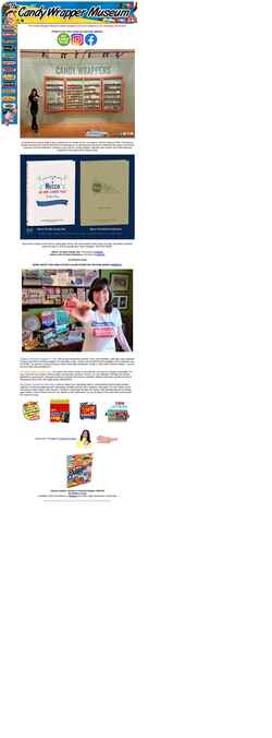 Screenshot candywrappermuseum.com