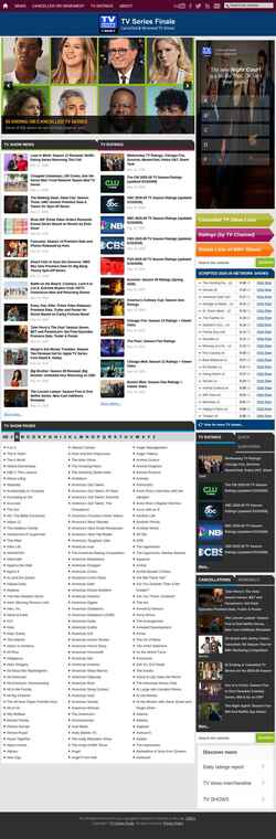 Скриншот tvseriesfinale.com