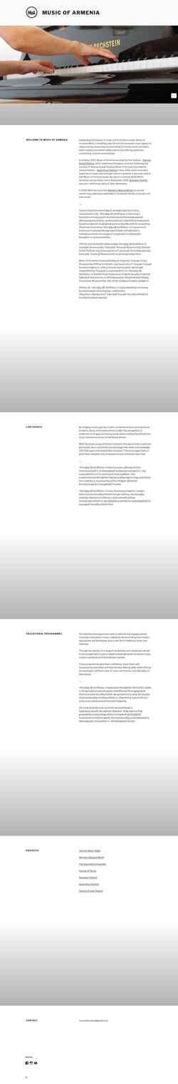 Captura de pantalla musicofarmenia.com