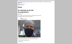 Снимак екрана majorsilence.com