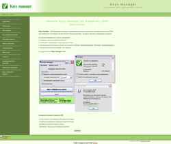 Captura de pantalla keys-manager.narod.ru