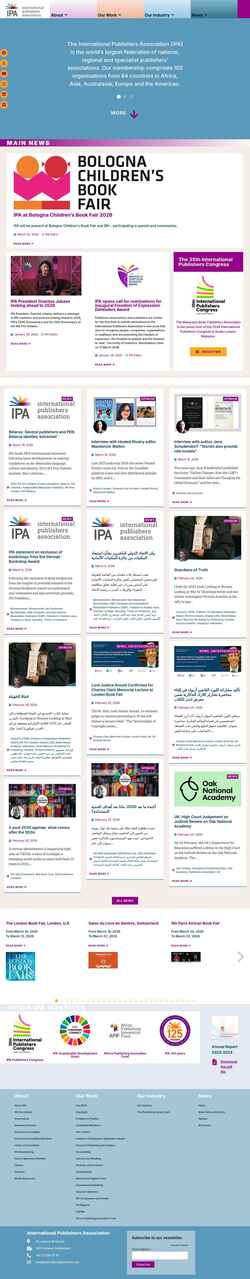 Captura de pantalla internationalpublishers.org
